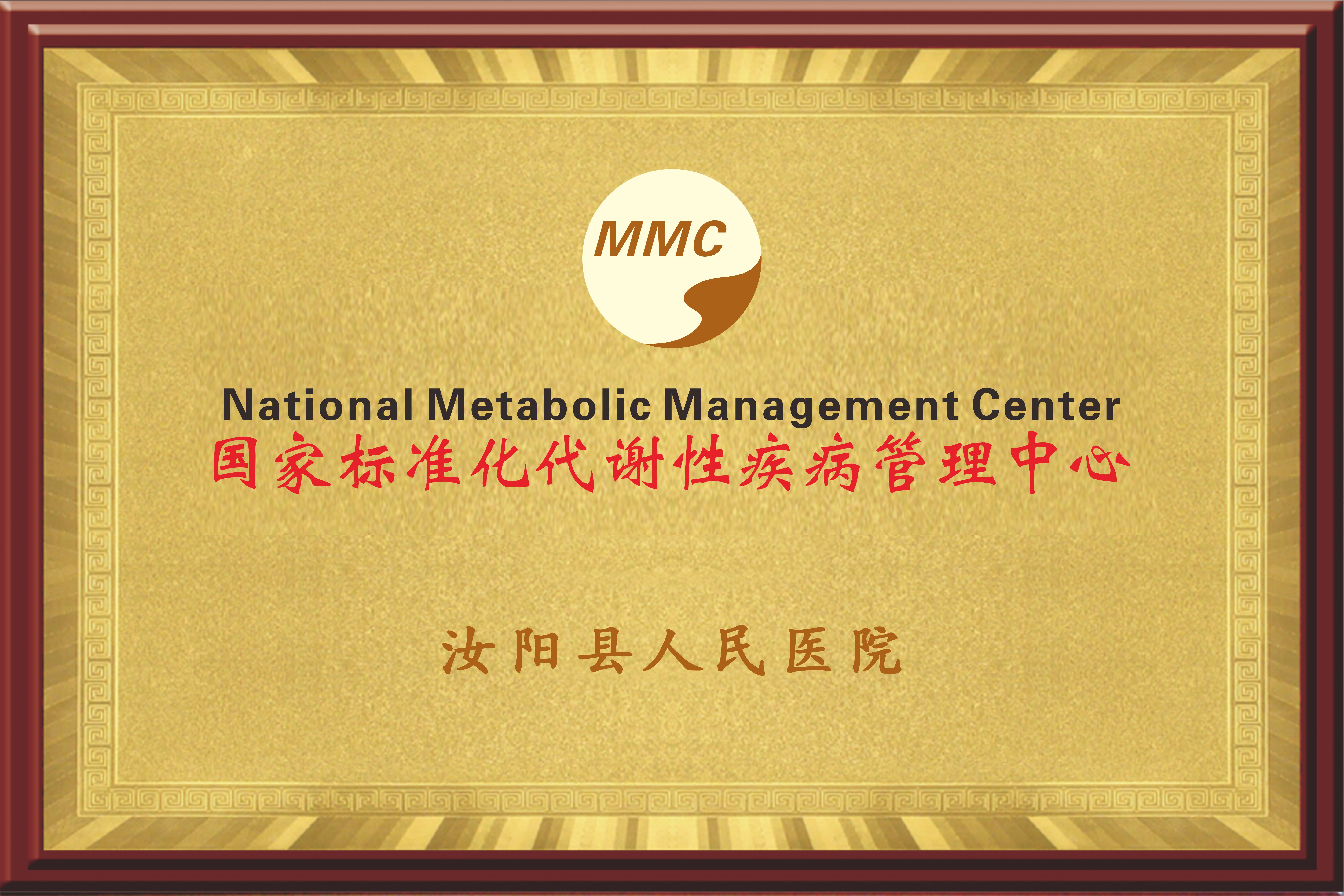 国家标准化代谢性疾病管理中心