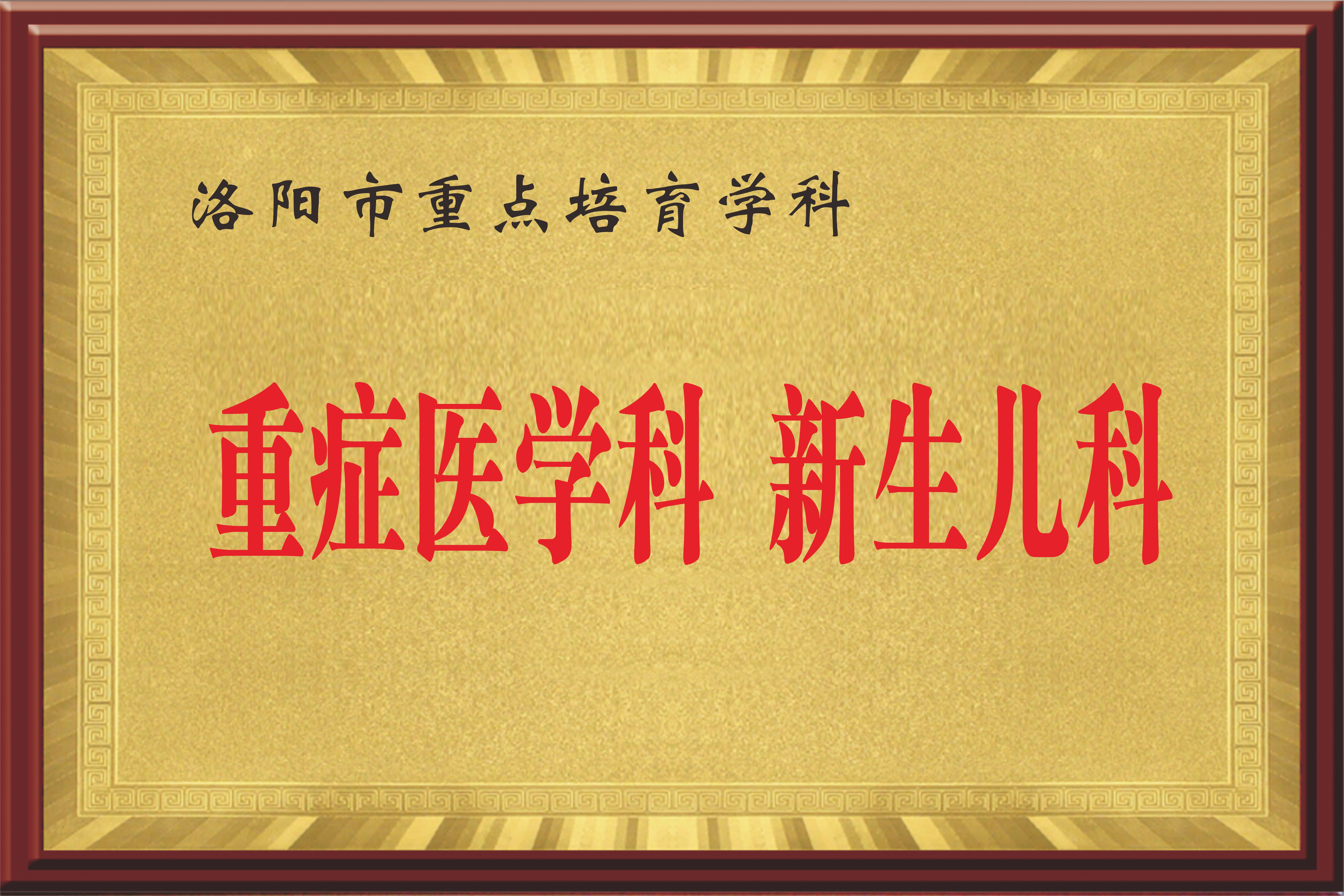 洛阳市重点培育学科