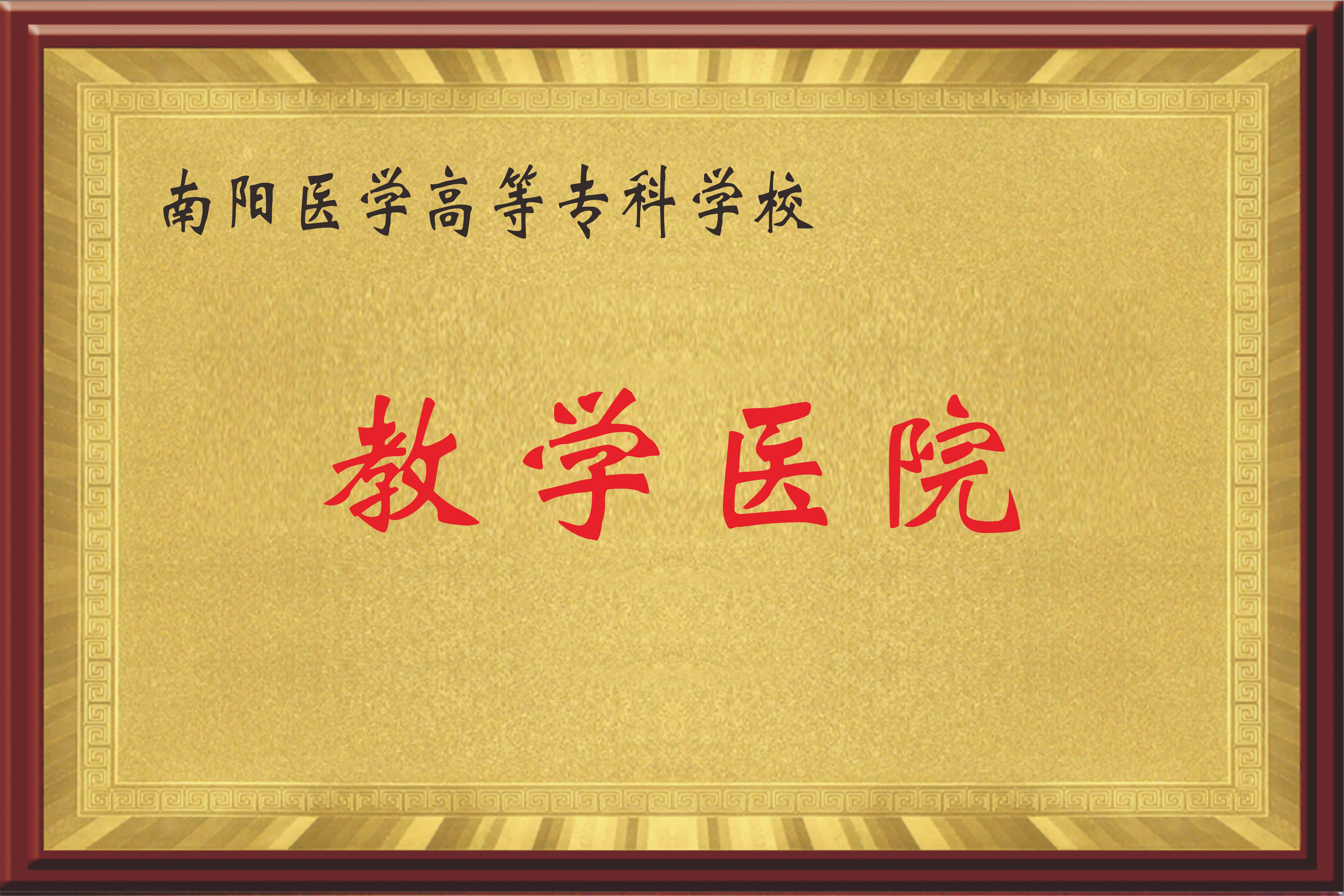 南阳医学高等专科学校教学医院